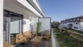Balkon Gebäuderückseite