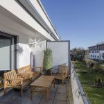 Balkon Gebäuderückseite