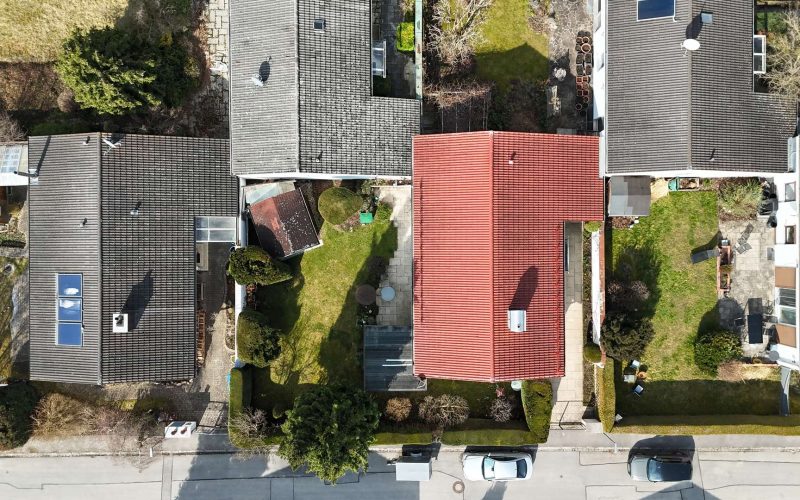 Vogelperspektive Grundstück